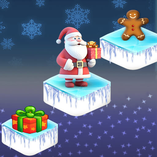 Santa Ice Jump game